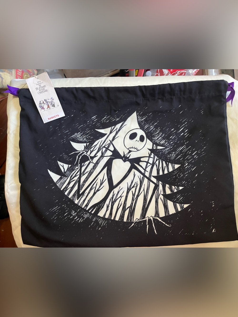 NWT Harveys x Nightmare Before Christmas Dust Bag